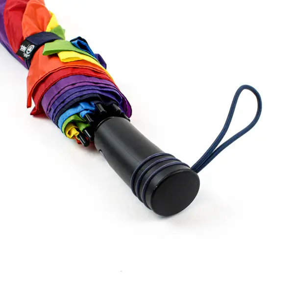Totes Rainbow Auto-Open 24 Rib Stick Umbrella 