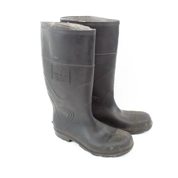 Tingley 1896 Men's Size 8 Steel Toe Work Boots Black Rubber