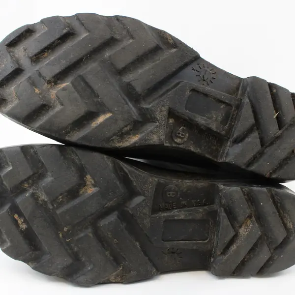 Tingley 1896 Men's Size 8 Steel Toe Work Boots Black Rubber