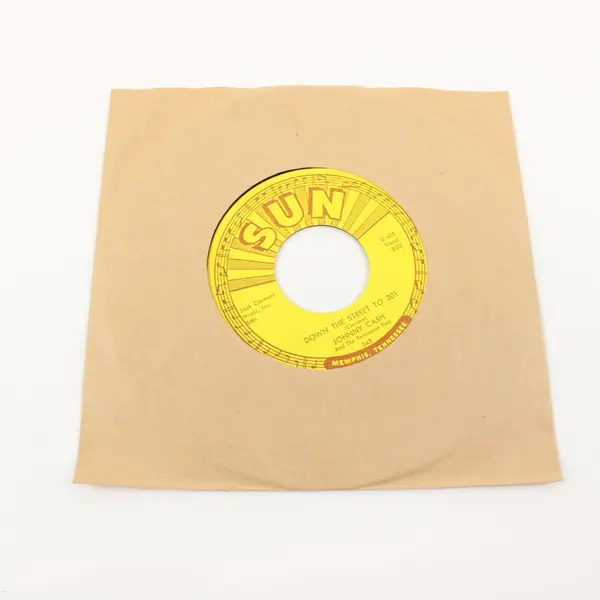 Johnny Cash Tennessee Two Down The Street To 301/The Story Of A Broken Heart 7"