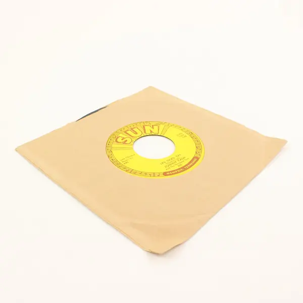 Johnny Cash Life Goes On/Oh Lonesome Me 7" Vinyl  Sun Records 