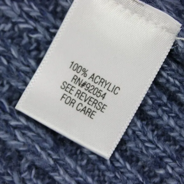 Croft & Barrow Women's Blue Knit Open Front Cardigan Size Small