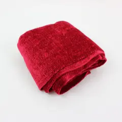 Red Velvet Knit Scarf 72.5 x 11.5 Inches Women's Accessory