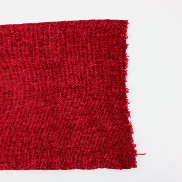 Red Velvet Knit Scarf 72.5 x 11.5 Inches Women's Accessory