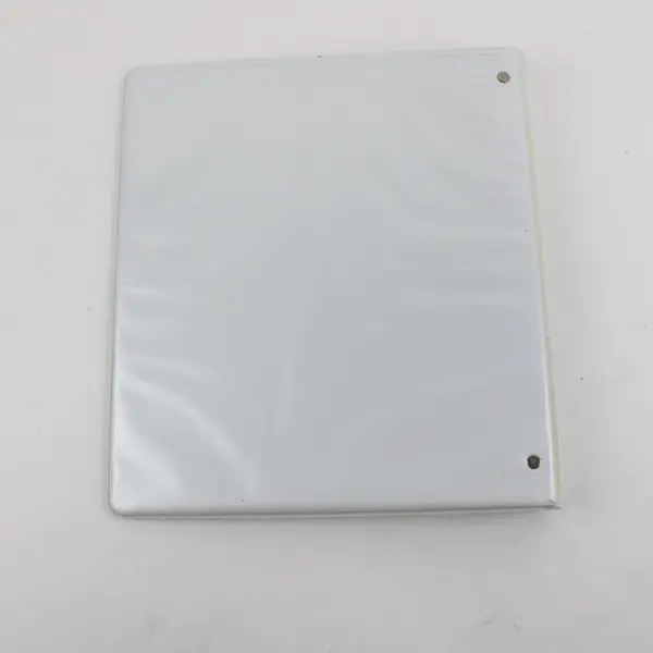 Lot of 4 White 1-Inch 3-Ring Binders Office School Documents FLAWED