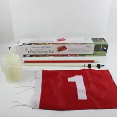 ProActive Sports Practice Aid Series Golf Flag Stick & Cup