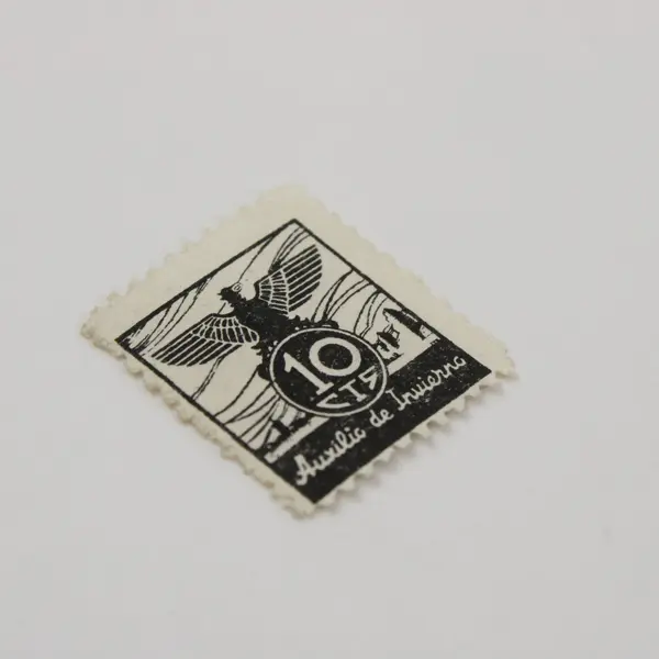 Spain Civil War 1936-1939 Auxilio de Invierno 10 Cts Cinderella Stamp Mint
