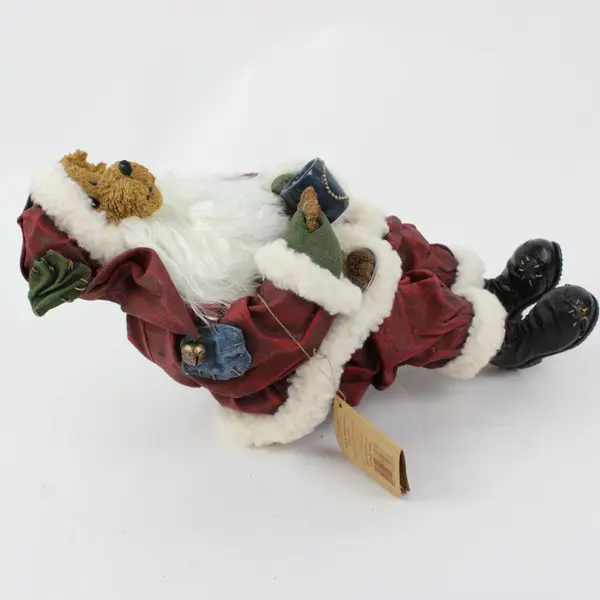 Boyds Bears Crumpletons Jolly B. Krinkleclaus Santa Figurine