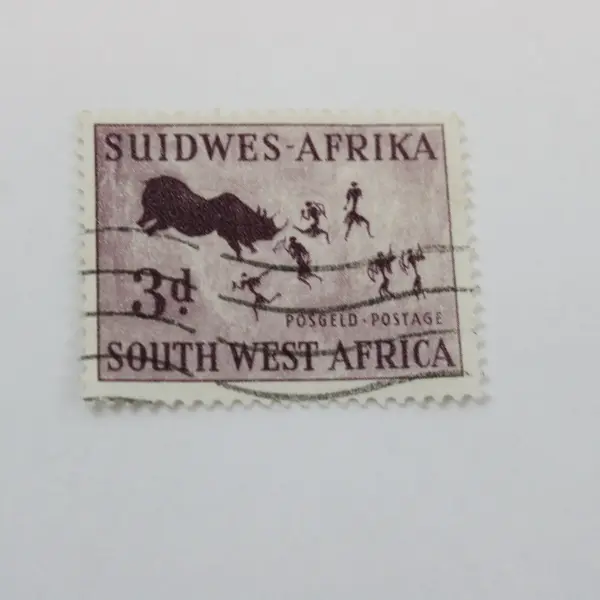 South West Africa 1954 Scott #249-251 Postage Stamps Lot of 3 Used