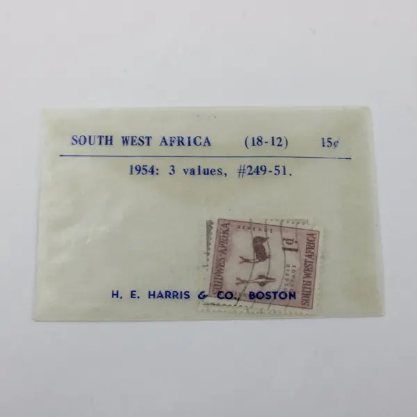 South West Africa 1954 Scott #249-251 Postage Stamps Lot of 3 Used