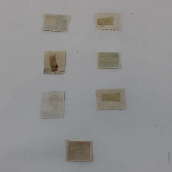 Lot of 7 Indonesia 1955–1960 Stamps Mixed Used Cancelled