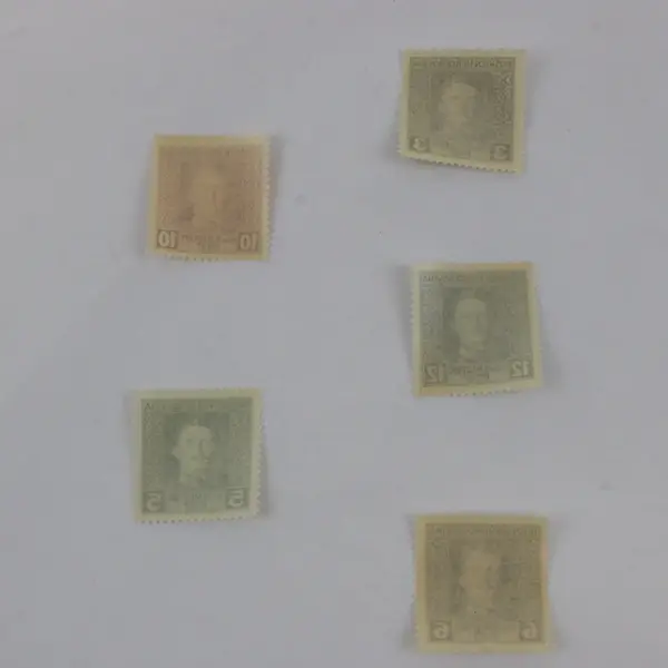 Bosnia & Herzegovina Scott 105-109 1917 KuK Military Post Stamps MNH