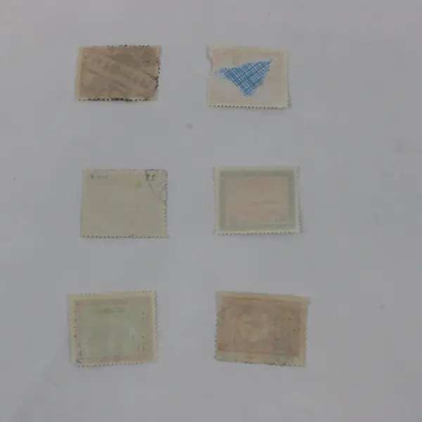 Lot of 6 Used Saudi Arabia Postage Stamps 1940s-1960s Used