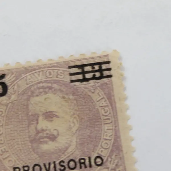 Macao Macau Scott #104 1900 Provisorio 5 Cent Stamp