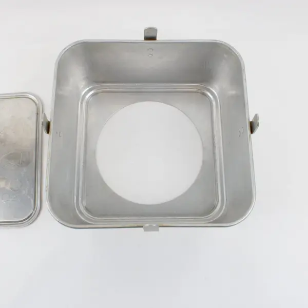 Comet Vintage 2-Piece Square Angel Food Cake Pan 9x9x5 Aluminum