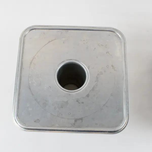 Comet Vintage 2-Piece Square Angel Food Cake Pan 9x9x5 Aluminum
