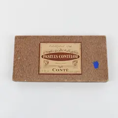Vintage Conte Pastels Contélor Oil Pastel Set of 24 Artist Drawing Supplies