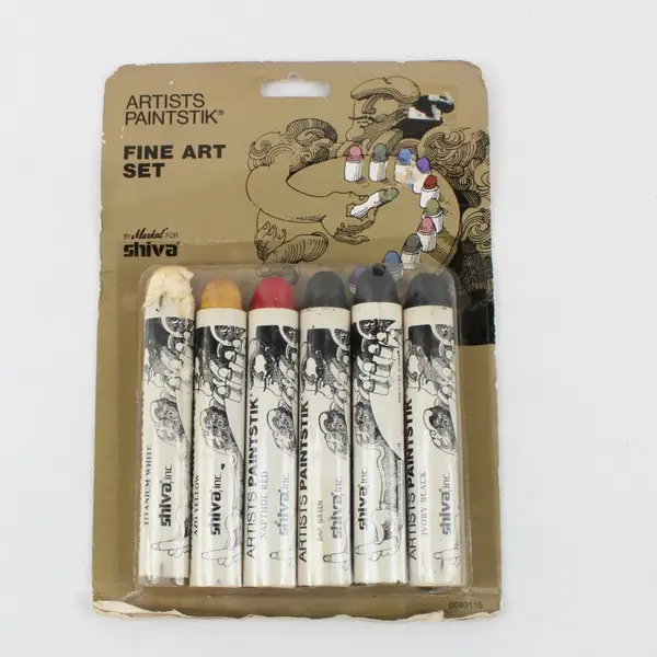 VTG Markal Shiva Artists Paintstik Set for Fabric Decorating NEW SEALED