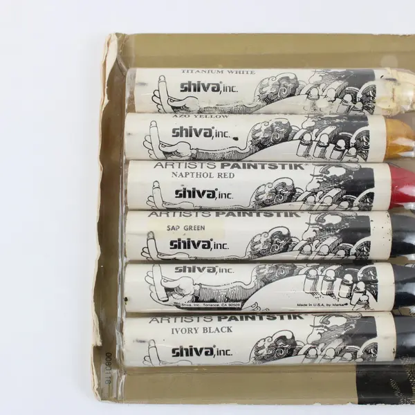 VTG Markal Shiva Artists Paintstik Set for Fabric Decorating NEW SEALED