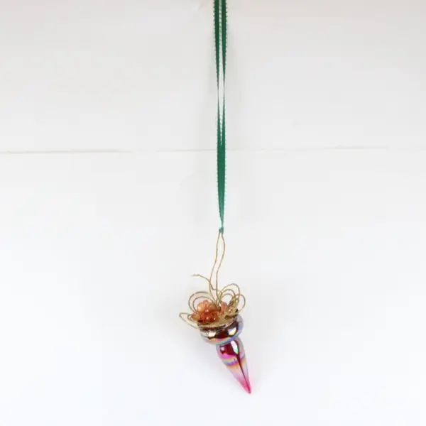 Lot of 2 Christmas Ornaments Holiday Tree Decor