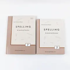 Rod & Staff Spelling Sound & Structure Gr 7 Student/Teacher 2-Book Set 2008 2009
