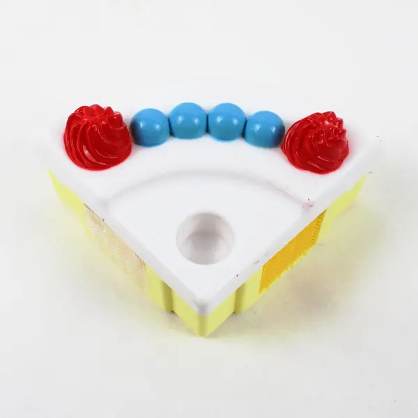 Melissa & Doug Birthday Cake Toy Pretend Play 4 Removable Pieces