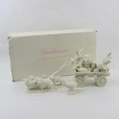 Dept 56 Snowbabies To Market, To Market, Delivering Eggs Set 26281
