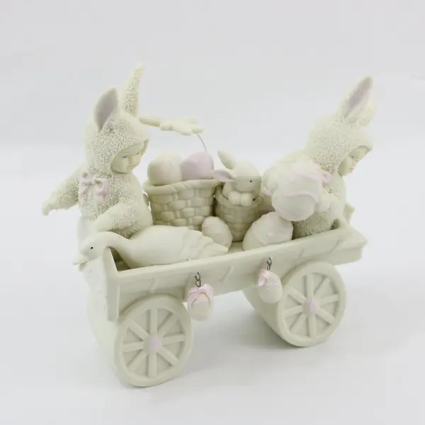 Dept 56 Snowbabies To Market, To Market, Delivering Eggs Set 26281