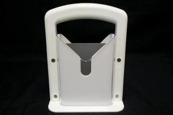 Larien Products Bagel Biter Bagel Slicer Cutter Guillotine White
