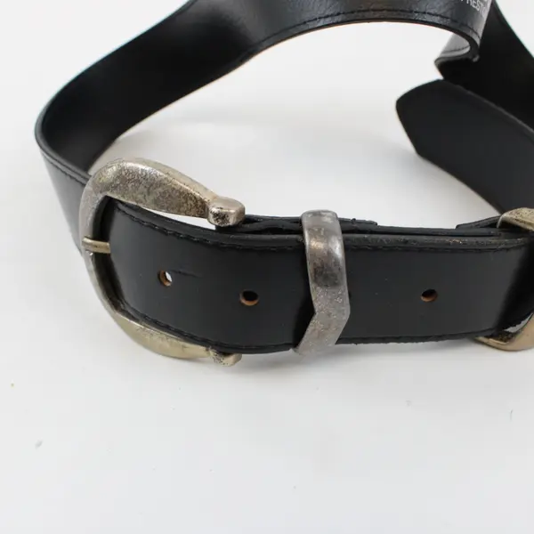 Absolutely Fresh by Prestige Leather Belt Black 27-31 Inch