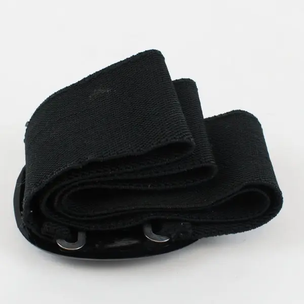 Vintage 1980s Women's Stretch Black Belt Medium 24-27 Inch