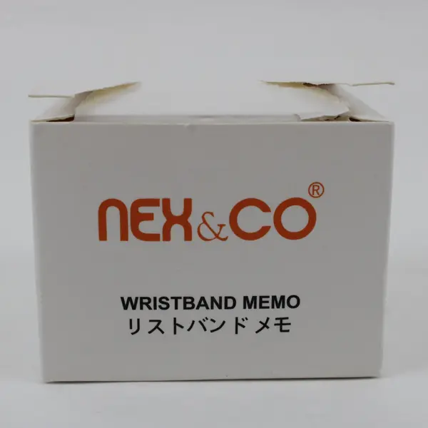 Nex & Co Yellow Silicone Slap Bracelet Measuring Tape Set of 2 8 in