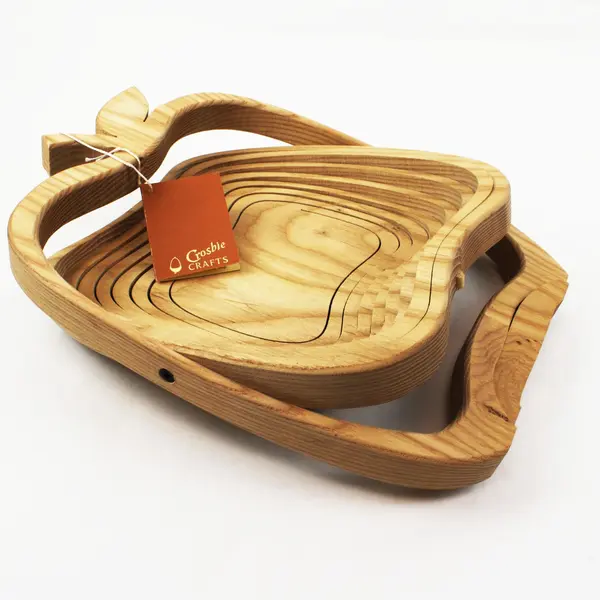 Crosbie Crafts Collapsible Apple Basket Tray, Does Not Fully Collapse