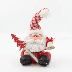Joelson's Industries Inc Seated Santa Claus Plush Christmas Figure 