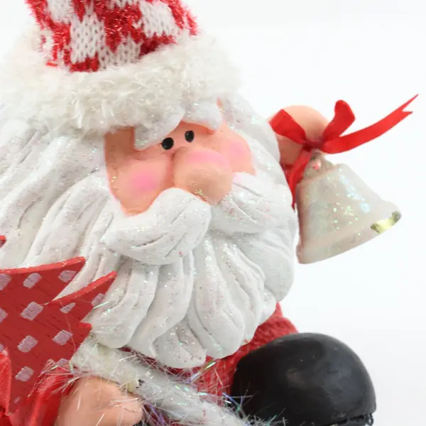 Joelson's Industries Inc Seated Santa Claus Plush Christmas Figure 