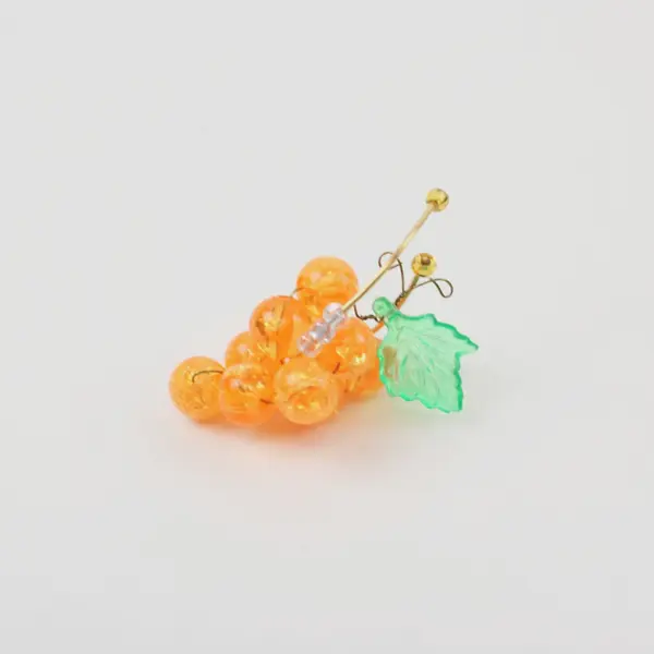Lot of 10 Handmade Beaded Grape Cluster Jewelry Assorted Colors