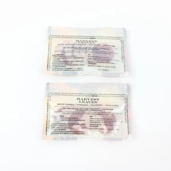 HomeWorx by Harry Slatkin Harvest Leaves Scented Gelables 11-Piece Lot