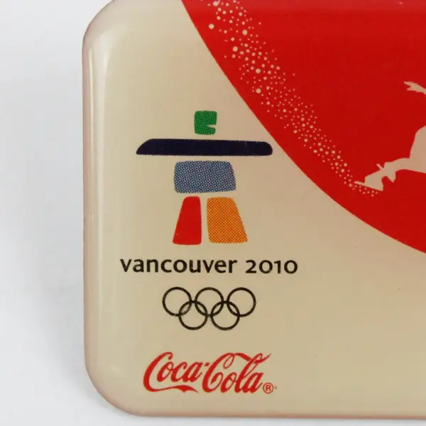 Coca-Cola 2010 Vancouver Winter Olympics Ice Skating Lapel Pin