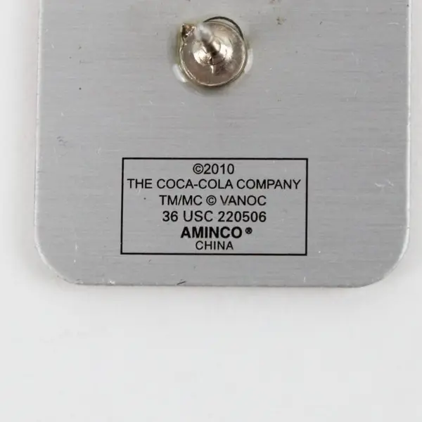 Coca-Cola 2010 Vancouver Winter Olympics Ice Skating Lapel Pin