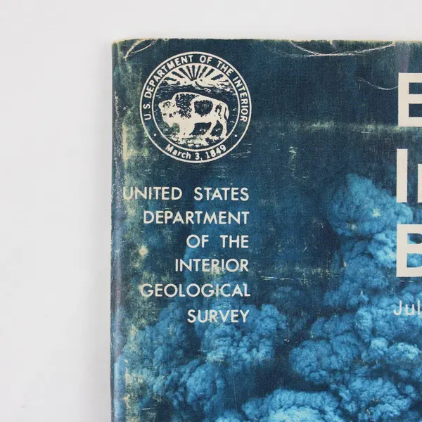 USGS Earthquake Information Bulletin Vol 12 No 4 July-August 1980 Mount St Hel