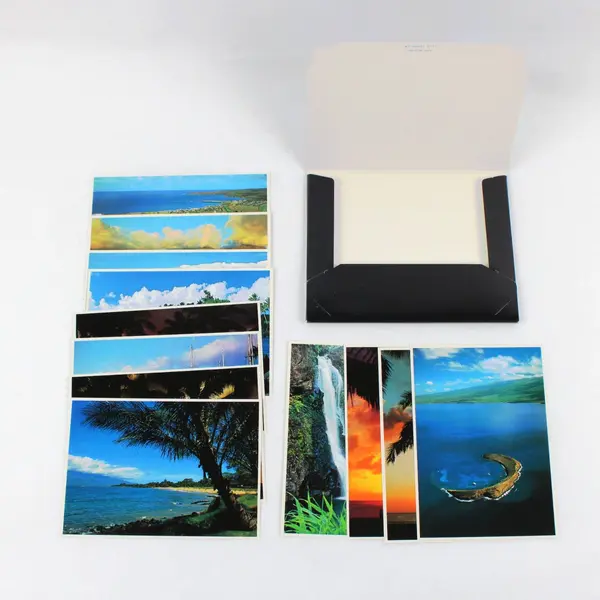 Impact Maui Hawaii 12 Laser Postcards Unused Set Presentation Folder