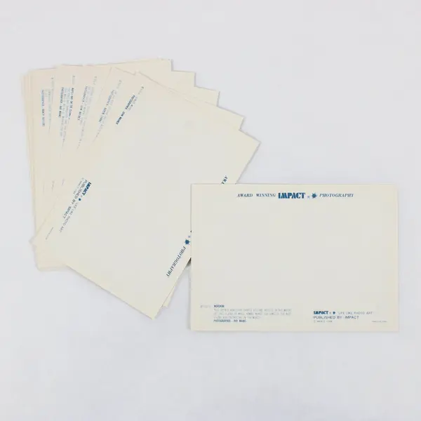 Impact Maui Hawaii 12 Laser Postcards Unused Set Presentation Folder
