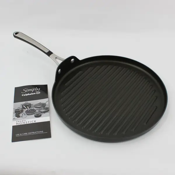  Calphalon 13" Round Non-Stick Grill Pan   New Open Box