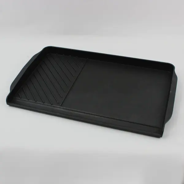 Nordic Ware Backsplash Griddle Black Nonstick Stovetop 29 x 12 x 1.75"