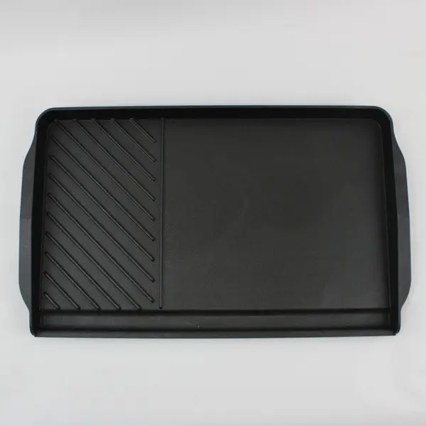 Nordic Ware Backsplash Griddle Black Nonstick Stovetop 29 x 12 x 1.75"