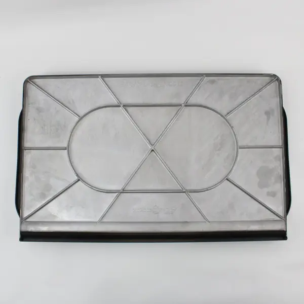 Nordic Ware Backsplash Griddle Black Nonstick Stovetop 29 x 12 x 1.75"