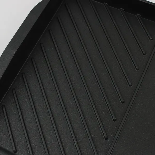 Nordic Ware Backsplash Griddle Black Nonstick Stovetop 29 x 12 x 1.75"