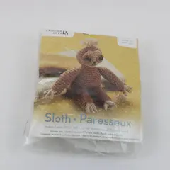 Leisure Arts Sloth Crochet Kit 57170 NIP