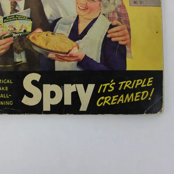 Vintage Aunt Jenny's Favorite Recipes Booklet 1950s, Featuring Spry Shortening 