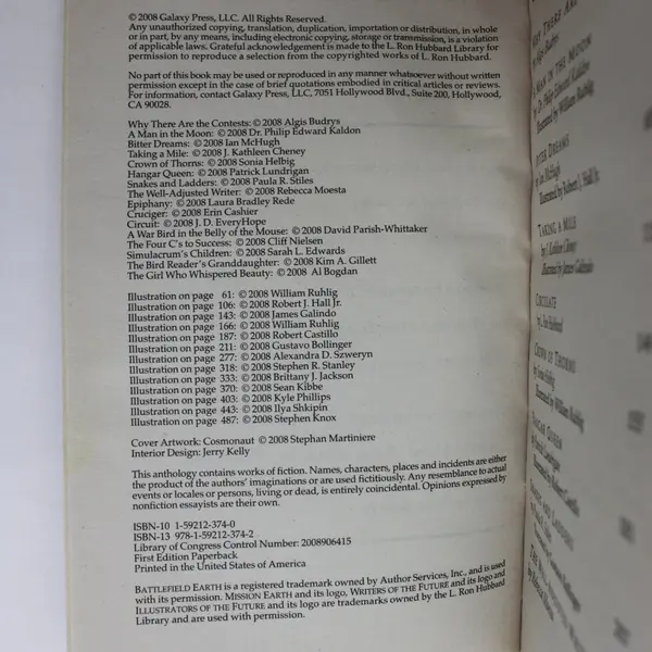 L Ron Hubbard Presents Writers of the Future Volume XXIV Collection of SF Shorts